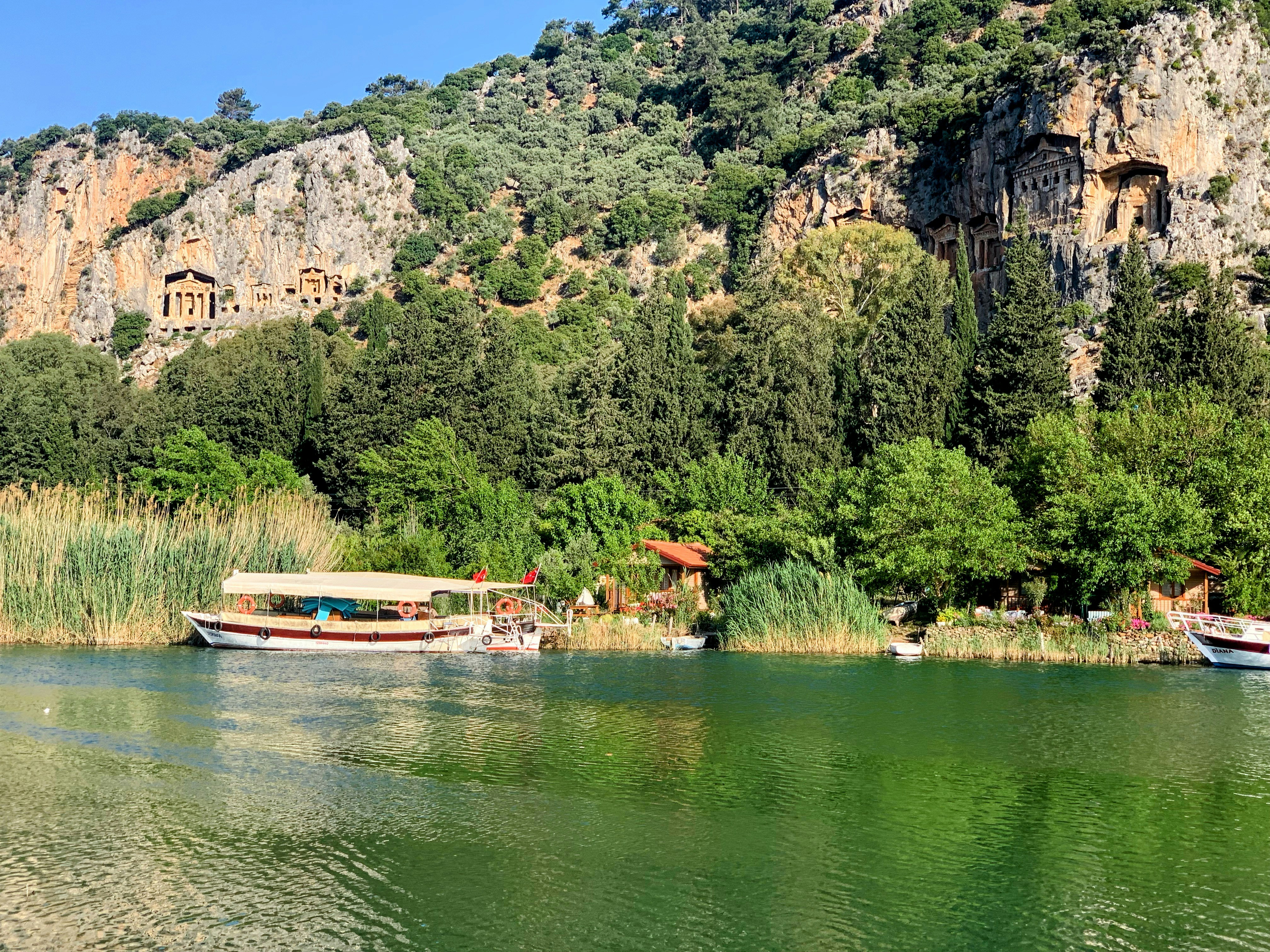 Dalyan, Turkey - King's Rock Tombs
